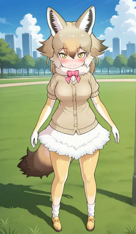 African Golden Wolf (Kemono Friends) / アフリカンゴールデンウルフ (けものフレンズ) [Illustrious-XL]