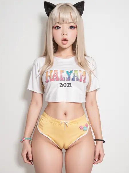 Mini shorts (not denim)