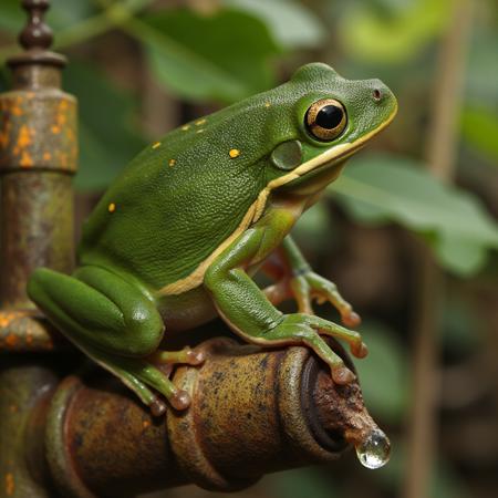 Green Treefrog (Hyla cinerea) Jumpy v1.0