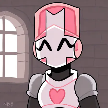 Pink Knight [Castle crashers]