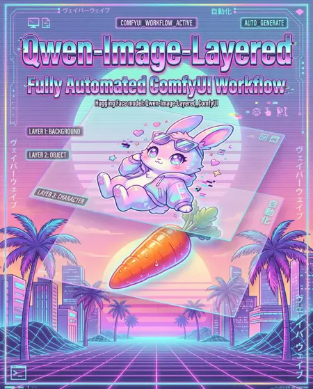 Qwen Image Layered Automated Workflow