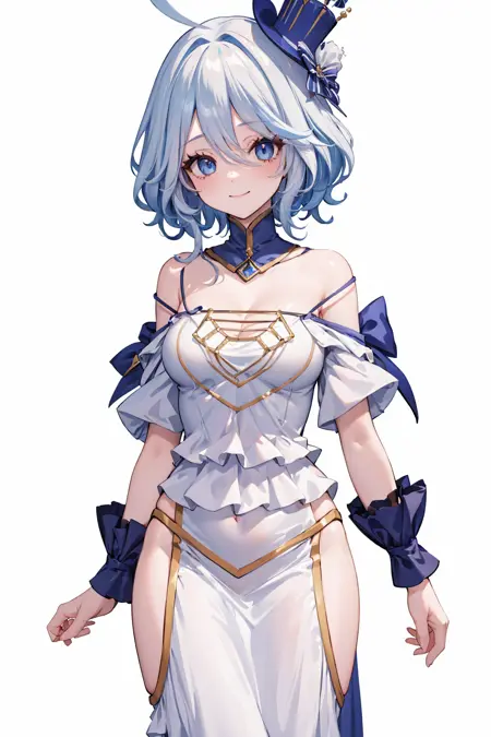 【Costume】【Cosplay】White Dress of Albedo (Overlord) 雅儿贝德的白裙