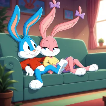 Buster and Babs bunny