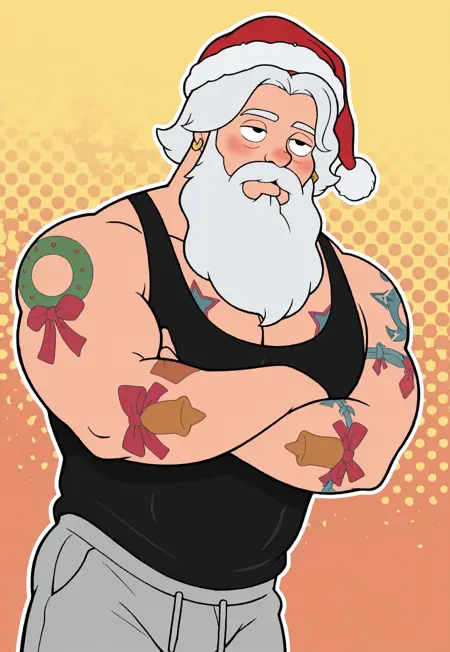 American Dad Santa Claus (ILXL)