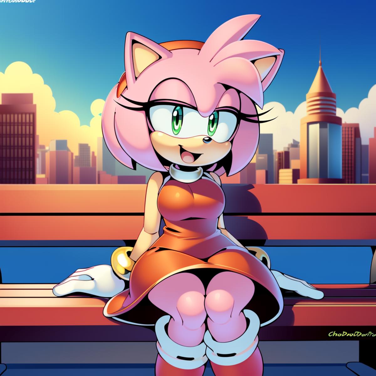 Amy Rose image by Aigenerater