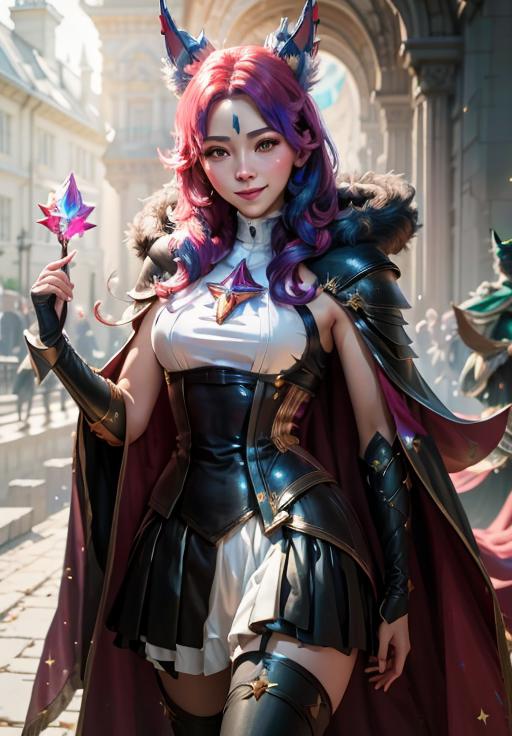 Xayah - League of Legends / Star Guardians image by AsaTyr