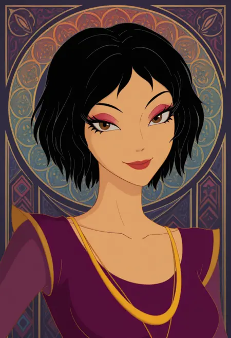 Shamakhan Queen from The Three Bogatyrs and the Shamakhan Queen (2010) / Шамаханская Царица из мультфильма Три Богатыря и Шамаханская Царица (2010) (Character) for Pony