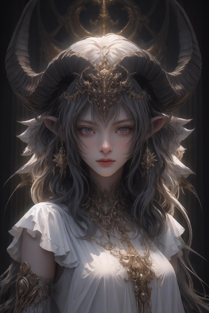 02558-4026352171-bj_Devil_angel,horns,1girl,jewelry,earrings,long_hair,solo,looking_at_viewer,upper_body,lips,_lora_Fallen_angel_0.7_,.png