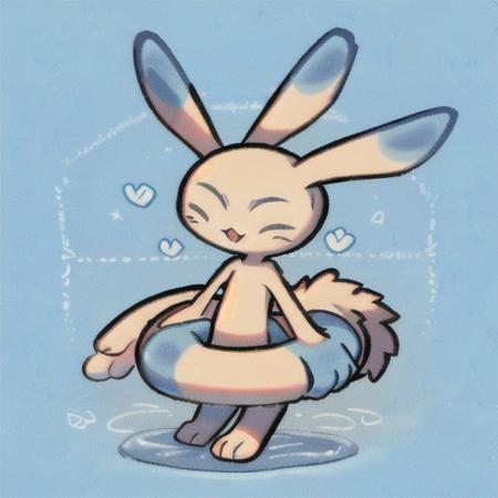 Wallabit - Pokemon V1