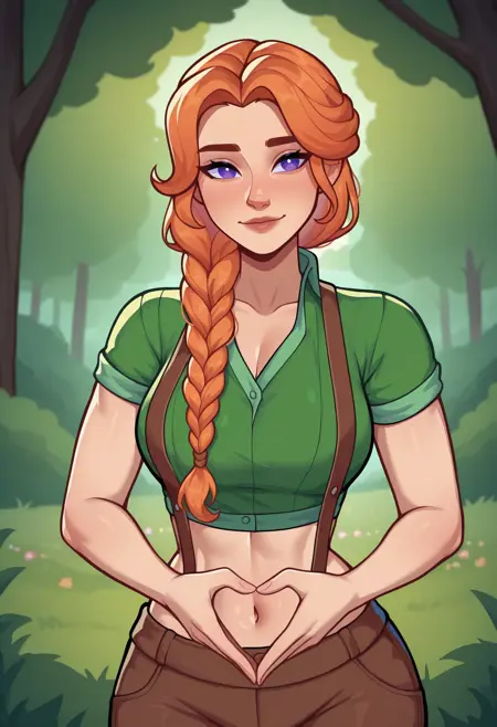 Leah | Stardew Valley (Illustrious SDXL LoRA)