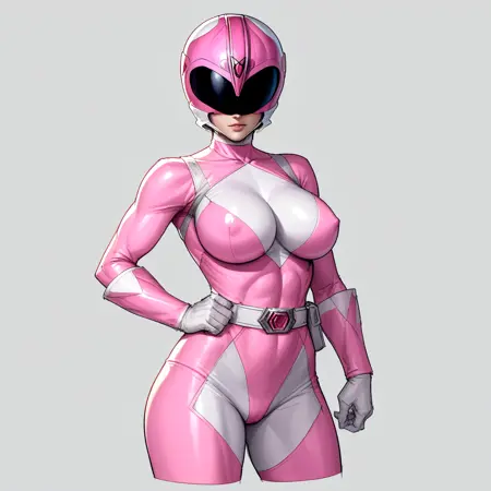 Pink Power Ranger - Pony