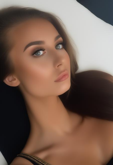 24 year old, supermodel, very skinny, petite, hair, breasts, eyes, best quality, RAW photo, subject, 8k uhd, high quality, photorealistic, magnate, Profile shot, <lora:add-detail-xl:0.25> <lora:chvnmXLrd:0.7>, chvnmxlrd, 1girl, solo, looking at viewer, closed mouth, lying, on side, traditional media, realistic, k-pop