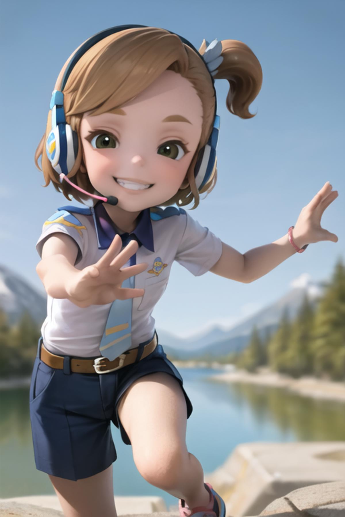 Sky from super wings