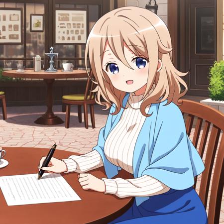 Aoyama midori 青山翠 青山ブルーマウンテン (Is the order a rabbit? ご注文はうさぎですか？) NAI-XL v1.0