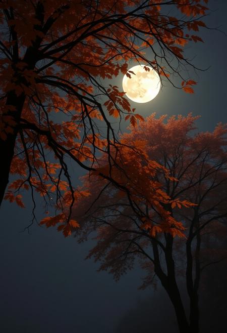 Sad and pale the Autumn moonlight
  Through the sighing foliage streams;
And each morning, midnight shadow,
  Shadow of my sorrow seems;
Strive, O heart, forget thine idol!
  And, O soul, forget thy dreams!