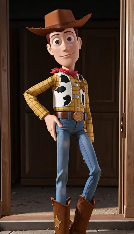 Toy Story - Sheriff Woody - Illustrious