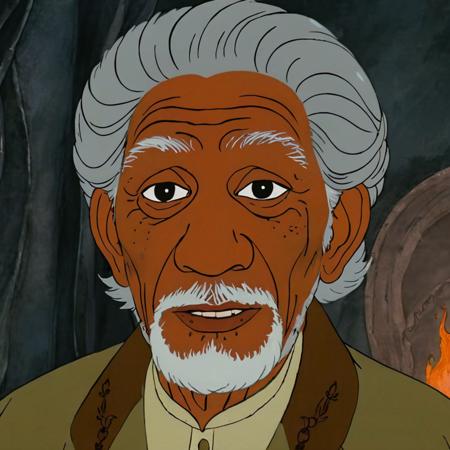 cartoon of  Morgan Freeman in a scene from a Alternate History movie ,  in rankinbasshobbit style
<lora:add-detail-xl:0.65>    <lora:rankinbasshobbit_styleXL_v.10.2-000004:0.8>