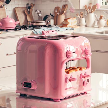 <lora:LatexAIV2:.8> LatexAI_pink   toaster in kitchen