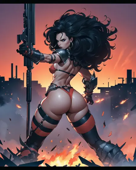 Julie: Fakk2 Heavy Metal (SD 1.5)