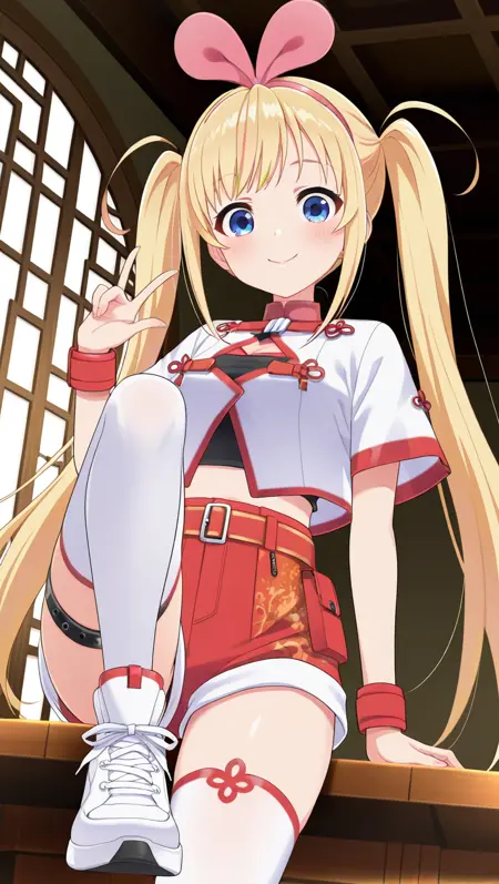 爱哥 [中国绊爱] 初始服装-虚拟主播（Kizuna AI China Original Uniform-Vtuber）