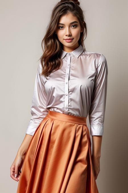 1woman, beautiful, alluring, cute face, detailed face, detailed, masterpiece
<lora:Shirt and Long Skirt By Stable Yogi:0.3> Shirt and long skirt dress orange
<lora:DETAIL_SLIDER_BY_STABLE_YOGI:0.8>