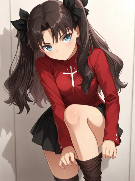 Thighhighs pull