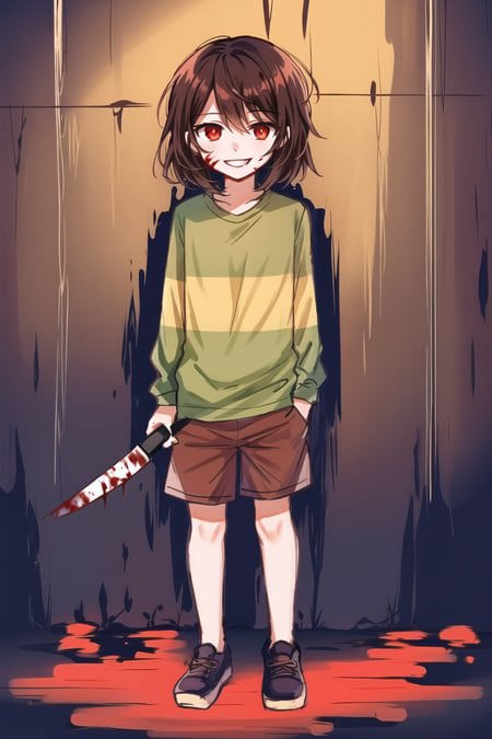Undertale Chara LoRA for Stable Diffusion - PromptHero