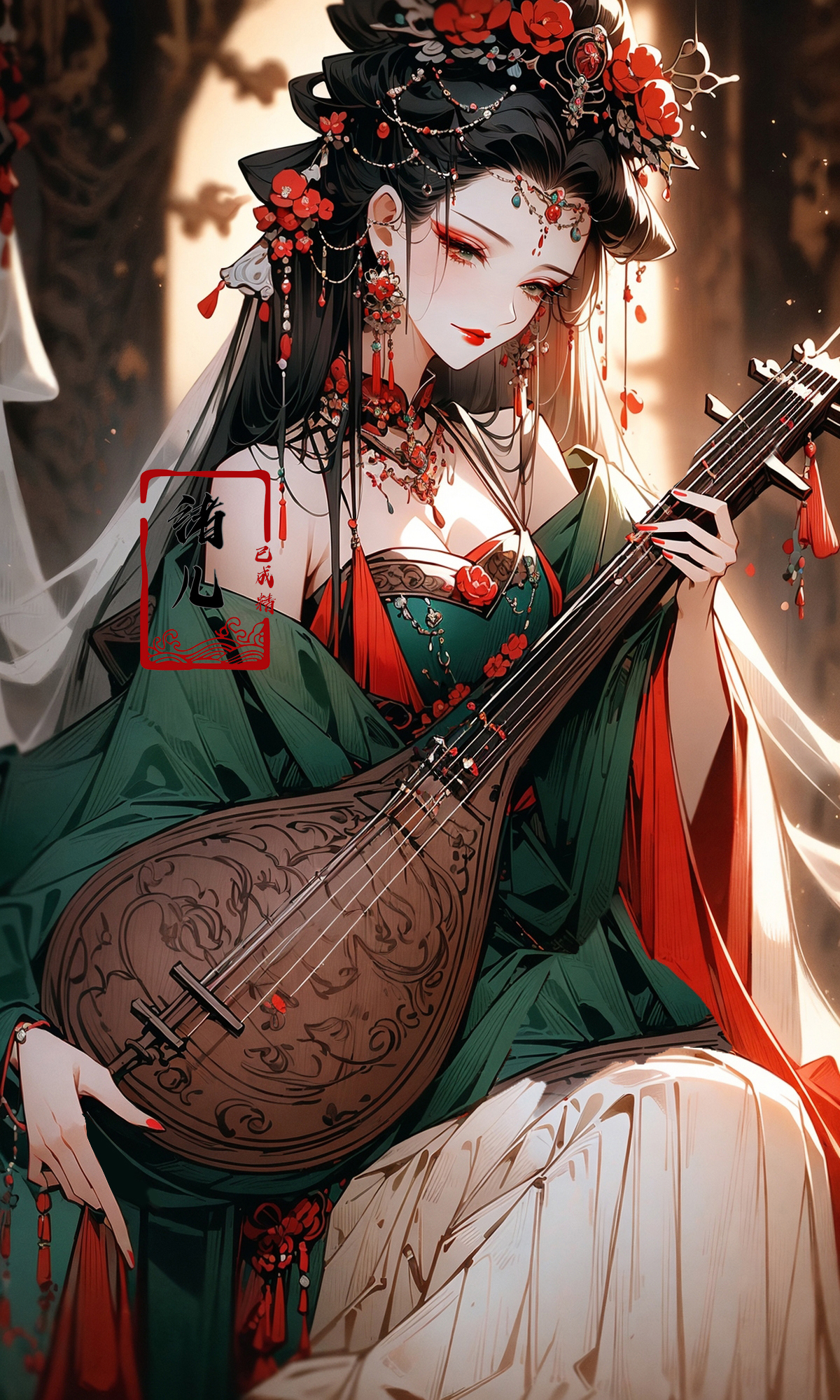 绪儿-琵琶  lute image by XRYCJ