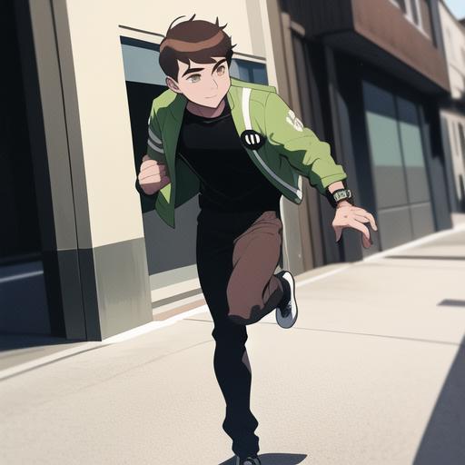 Ben Tennyson -- Ben 10 Ultimate Alien Force / UAF design image by xmattar