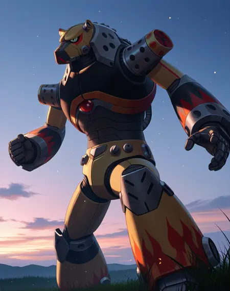 Flame Hyenard (Mega Man X) (Illustrious) (AD)