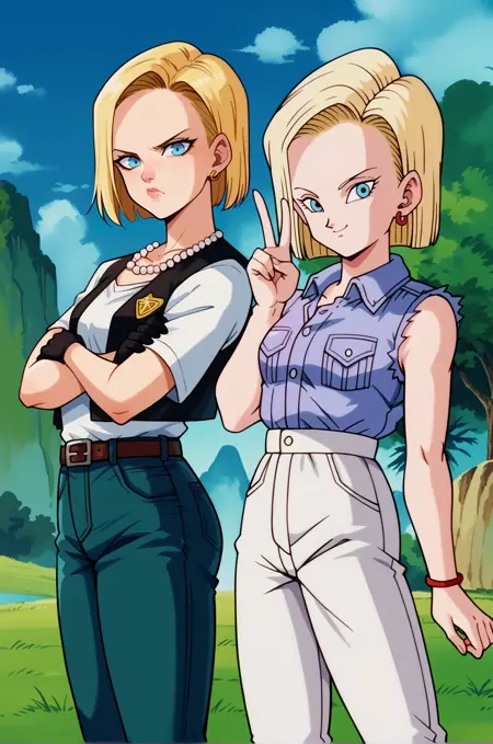 Android 18/人造人間18号 - Dragon Ball | Pony LoRA