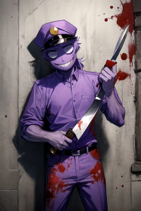 OG Purple Guy William Afton Vincent Man behind the slaughter