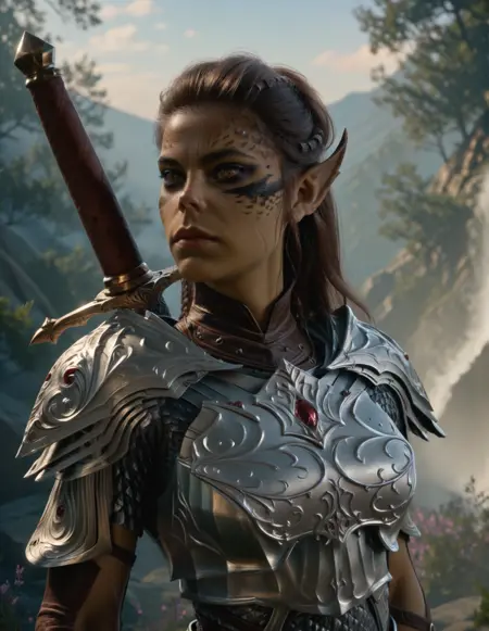 Lae'zel (Baldur's Gate 3) - PonyXL