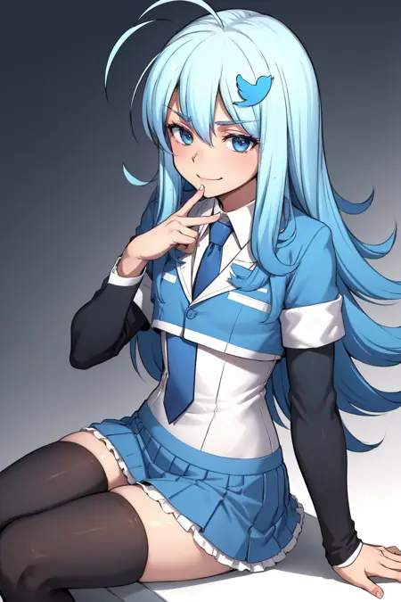 Twitter-chan (Merryweather) LoRA