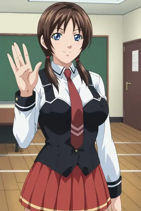 Rose Cross Twintails Member - Bible Black: Gaiden(Baiburuburakku: Gaiden/バイブルブラック: 外伝)/Bible Black: Origins