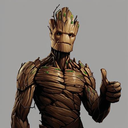 Groot (three versions) - Marvel Pony