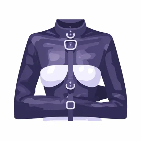 Joschek's Shiny Fashion: Bolero Straitjacket (BDSM Series)