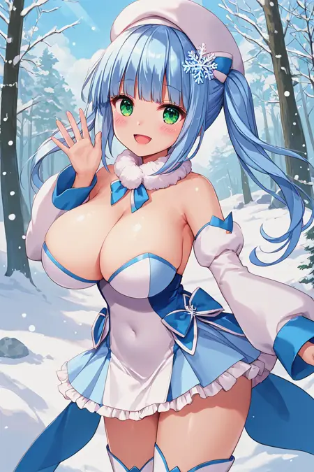 Yukinokouji Mizore (雪乃小路 みぞれ) - Ero Mahou Gakuen! (エロ魔法学園!)