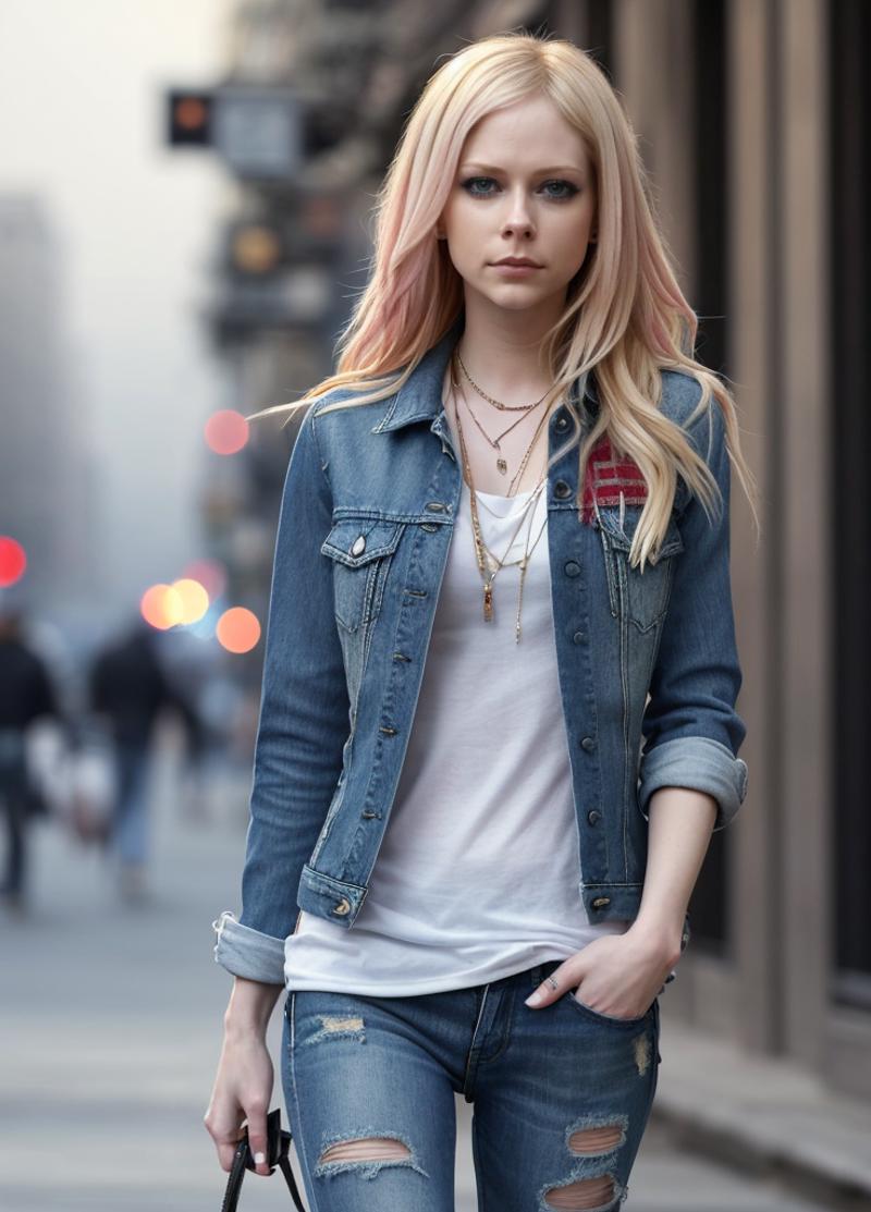 Avril Lavigne - Embedding image by etude2k