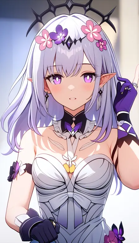 Castorice | 遐蝶 LoRA (AnimagineXL) Honkai: Star Rail 崩坏:星穹铁道