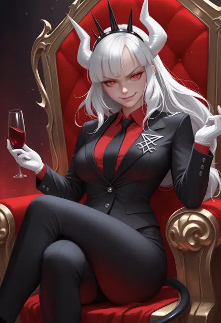 [IllustriousXL v0.1] Lucifer | Helltaker