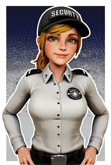 Vanessa -- Game Accurate FNAF / Five Nights at Freddy's Security Breach   Noob