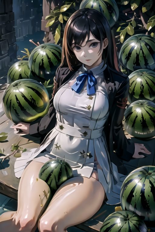 Watermelon Between Thighs | Concept LoRA image by TK31