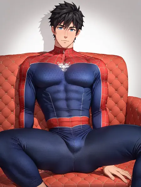 Spiderman two-tone bodysuit | Clothes