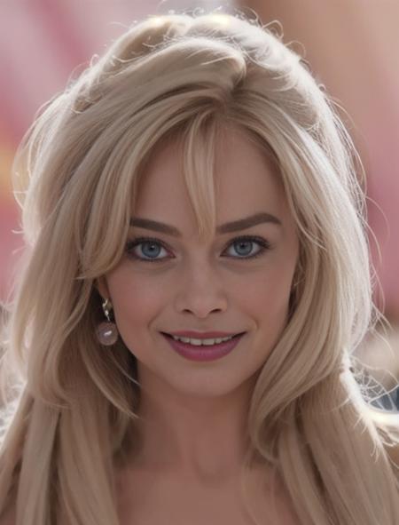 8k, real picture, intricate details, ultra-detailed, (photorealistic), (detailed face, pores:1), masterpiece, best quality, margotbarbie, blond hair, smile, smirk, focus on the face, looking at viewer, topless, nude, (perfect small breasts:1.2), <lora:margotbarbie_proyect:1>, close-up, detailed eyes, blue eyes, ringed eyes