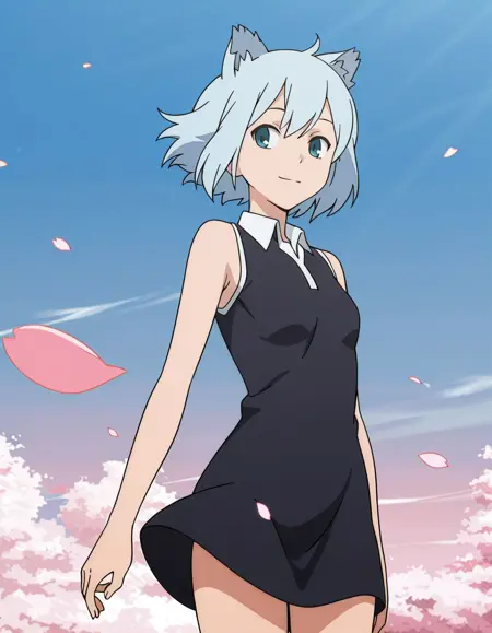 Anime screencap style (yozakura quartet)