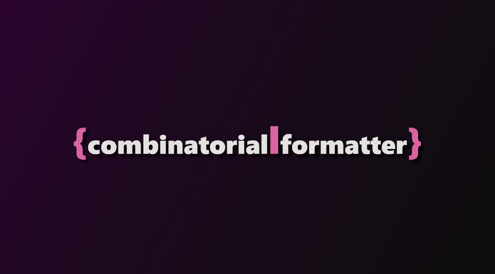 Combinatorial Prompt Formatter