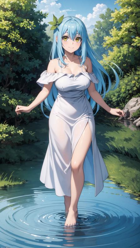 rimuru tempest, underground lake goddess, 