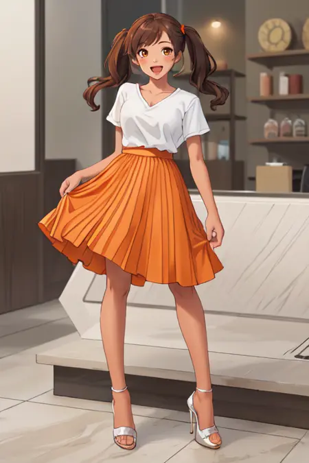 Accordion Skirt