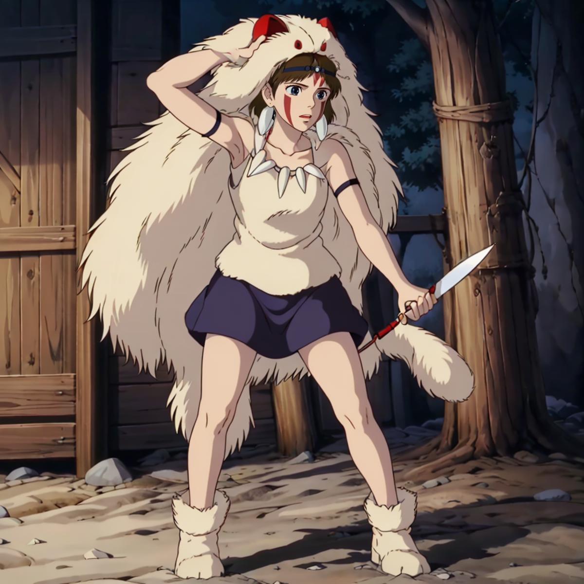 Princess Mononoke character pack (Princess Mononoke) LORA image by jibunsagasinotabi